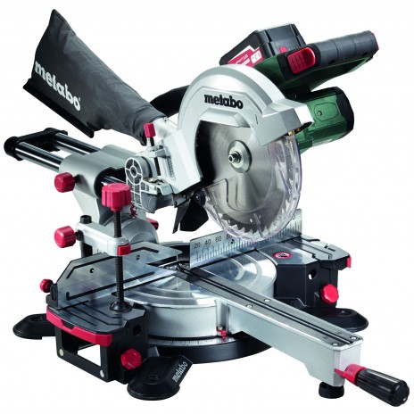 Metabo 18 Volt Φαλτσοπρίονο μπαταρίας KGS 18 LTX 216 με συρόμενη λειτουργία