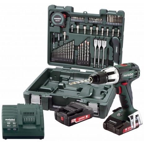 Metabo 18 Volt  Κρουστικό Δραπανοκατσάβιδο Μπαταρίας SB 18 LT Set Κινητό συνεργείο