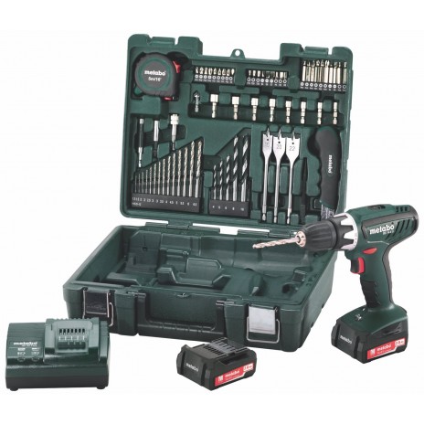 Metabo 14.4 Volt Δραπανοκατσάβιδο Μπαταρίας BS 14.4 LI Set Κινητό συνεργείο