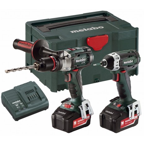 Metabo Combo Set Μπαταρίας 2.1.5 18 V (SB 18 LTX + SSD 18 LTX 200)