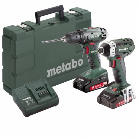 Metabo 18 Volt Combo Set Μπαταρίας 2.1.8 18 V SB 18 & SSD 18 LTX 200