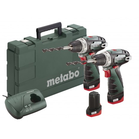 Metabo 10.8 Volt Combo Set Μπαταρίας BS & BS με 3 μπαταρίες Li-Power