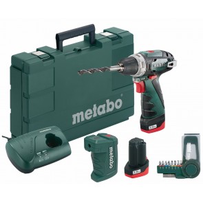 Metabo 10.8 Volt Δραπανοκατσάβιδο Μπαταρίας PowerMaxx BS Basic Set