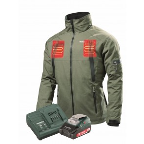 Metabo Θερμαινόμενο Jacket Μπαταρίας HJA 14.4-18 (size XXL) Set και Μπαταρία Φόρτισης