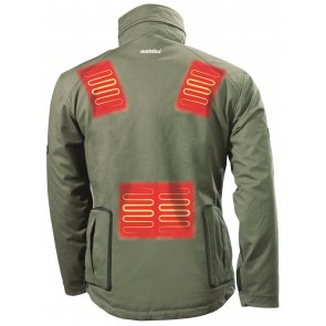 Metabo Θερμαινόμενο Jacket Μπαταρίας HJA 14.4-18 (size XXL) Set και Μπαταρία Φόρτισης