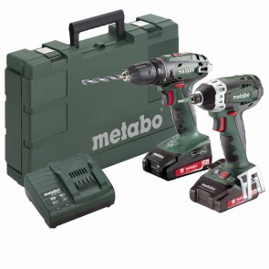 Metabo 18 Volt Combo Set Μπαταρίας 2.1.8 18 V SB 18 & SSD 18 LTX 200