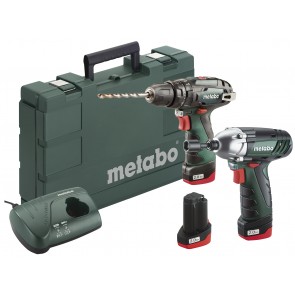 Metabo 10.8 Volt Combo Set Μπαταρίας SB & SSD με 3 μπαταρίες Li-Power