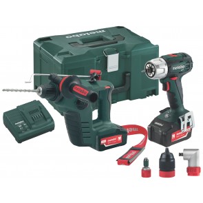 Metabo Combo Set Μπαταρίας 2.3.1 10.8 V BSLTQ+BHA